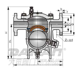 自由浮球式疏水阀结构图